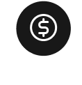 image of a dollar sign representing the charity section