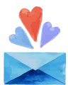 Heart envelope